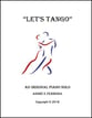 Let's Tango piano sheet music cover